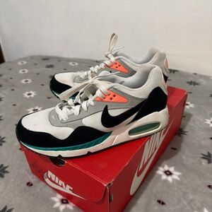 Nike Air Max Shoes - Black, White, and Coral